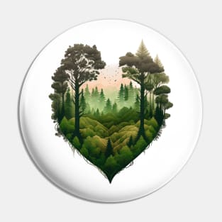 Nature Lover Deer - Designs for a Green Future and Hunters Pin