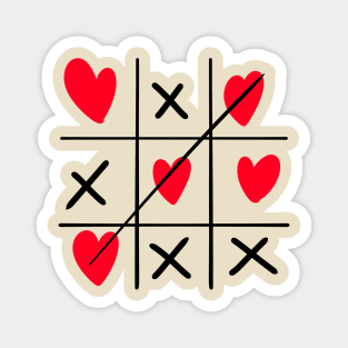 XOXO GAME VALENTINE’S DAY Magnet