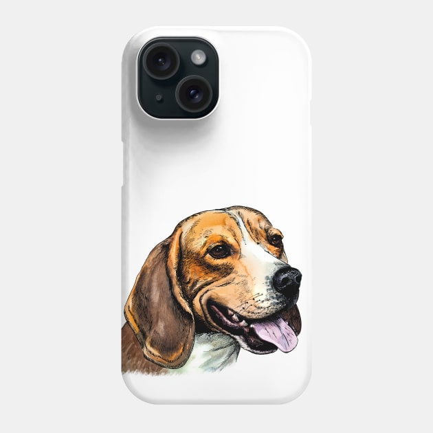 beagle Phone Case by VicaVeresk