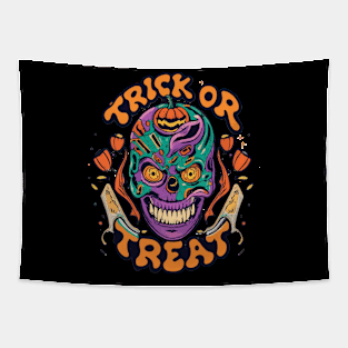 Trick or treat Tapestry