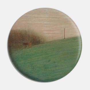 The Meadow by Georges-Pierre Seurat Pin
