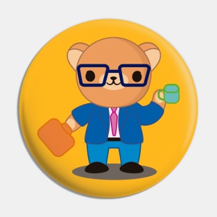 Boss Bear Pin