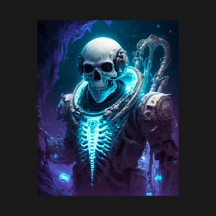 Skeleton astronaut T-Shirt