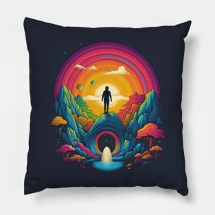 No More Limits: Overcoming Atychiphobia With Courage Pillow