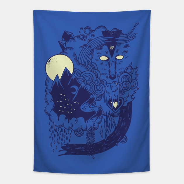 Leader of the Pack Tapestry by againstbound