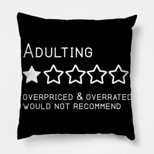 Adulting Pillow