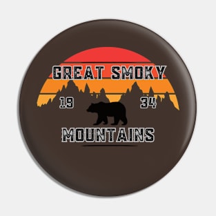 Great Smoky Mountains Pin