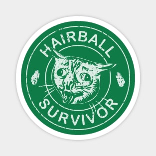 Hairball Survivor Magnet