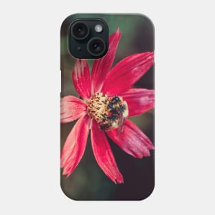 Pollen Collection. Bee Photograph Phone Case