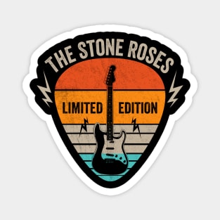 Vintage Stone Name Guitar Pick Limited Edition Birthday Magnet