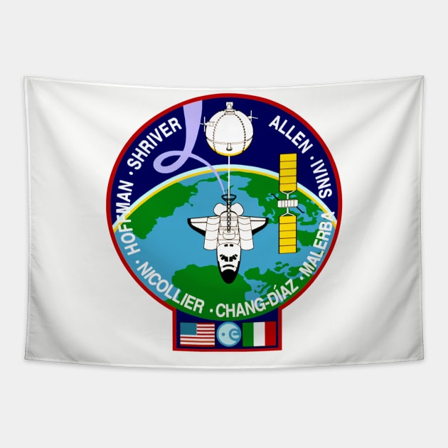 STS-46 Mission Patch Tapestry by Spacestuffplus