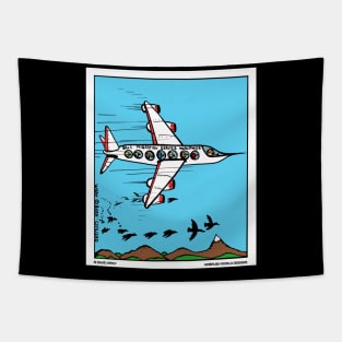 Bird Migration Service Airline Funny Animal Novelty Gift Tapestry