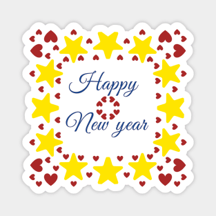 Happy New Year Magnet