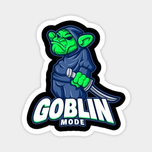 Goblin Mode Dank Funny Meme Design Magnet