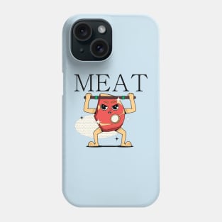 Hand Drawn Meat Fun Phone Case