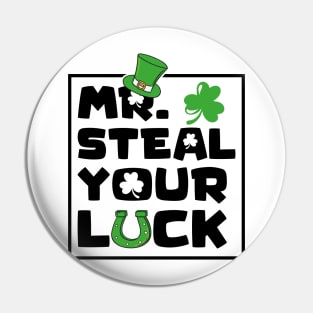 Mr Steal Your Luck St. Patrick Pin