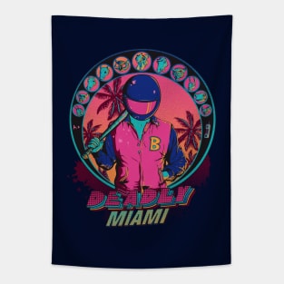 Deadly Miami Tapestry