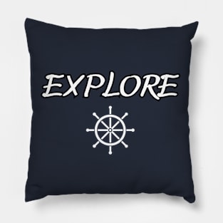 Explore - Sea Pillow