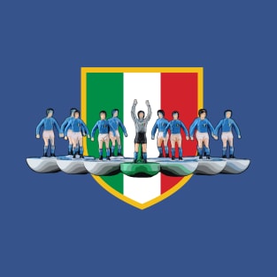 Italy Football subbuteo design T-Shirt