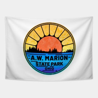 A.W Marion State Park Ohio OH Hargus Lake Tapestry