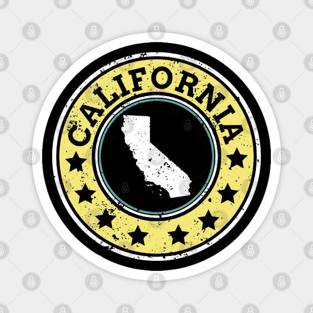 California Magnet by indigosstuff