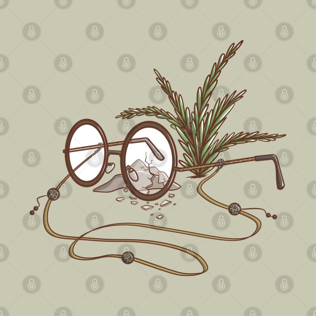 Glasses with Plants_no background by indwica idcd