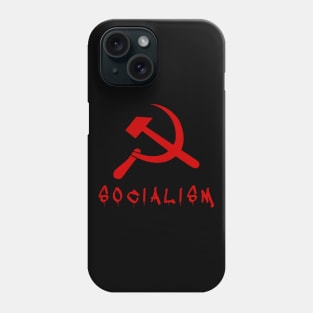 Socialism Halloween Horror Red Zombie Apocalypse Phone Case