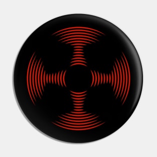 Vinyl Music Sound Wave Pin