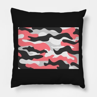 CAMO CAMOUFLAGE - SALMON Pillow