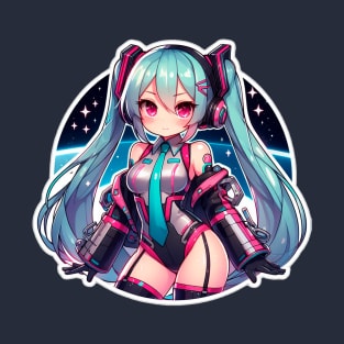 Hatsune Miku android T-Shirt