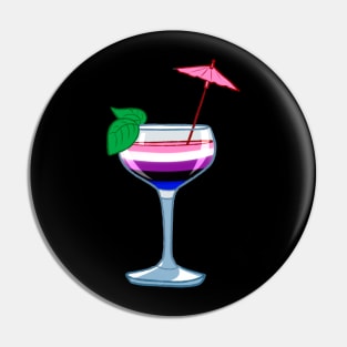 Genderfluid cocktail #3 Pin