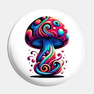 psychadelic mushroom Pin