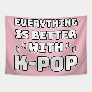 Everything Is Better With K-Pop Tapestry