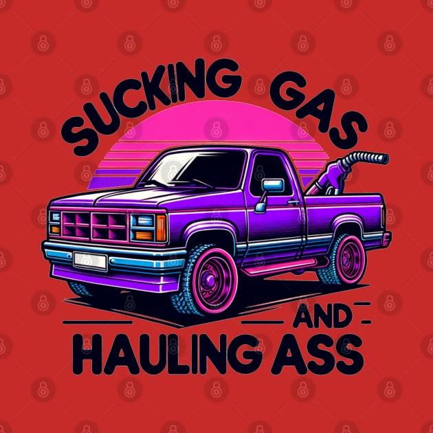 Sucking Gas and Hauling Ass by Maries Papier Bleu