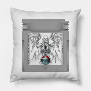 Miss Anthropocene  Game Cartridge Pillow