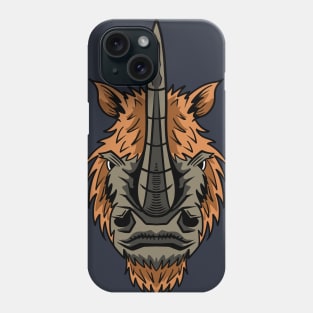 Woolly Rhino Phone Case