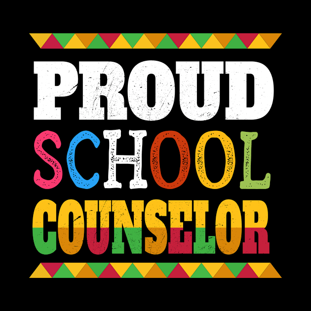 Proud School Counselor Teachers Gift by 2blackcherries