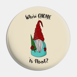 Christmas funny gnome Pin