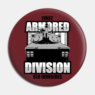 First Armored Division Pin