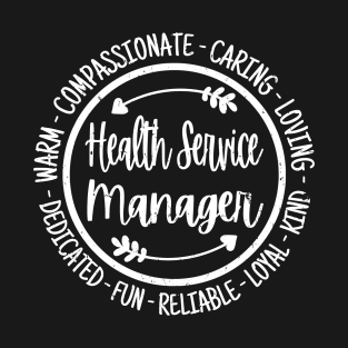 Health Service Manager Vintage T-Shirt