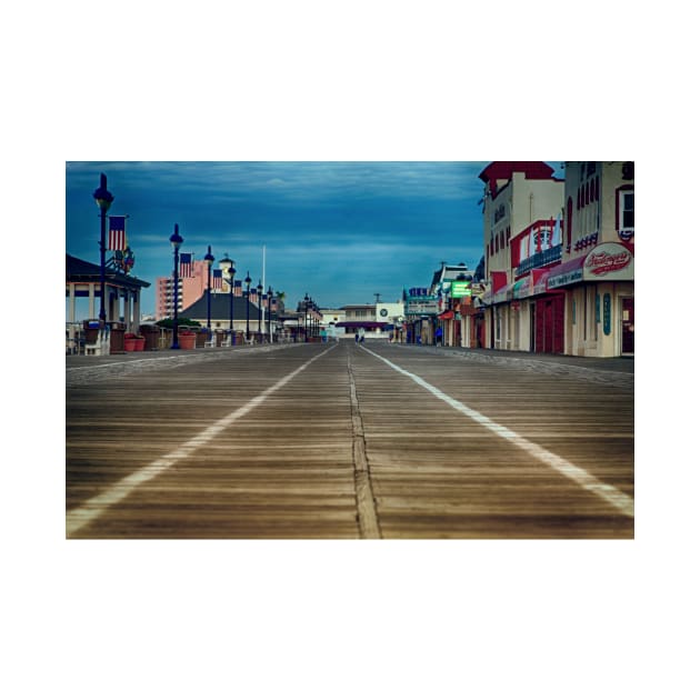 The Boardwalk Ocean City New Jersey by JimDeFazioPhotography