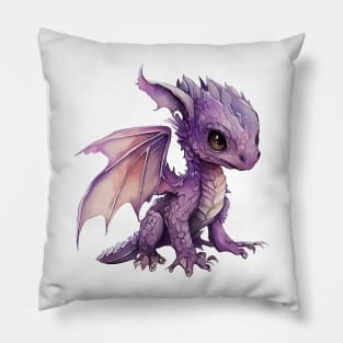 Purple dragon Pillow