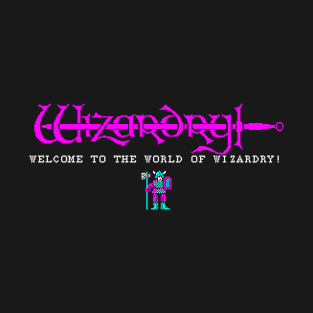 Wizardry Title Screen T-Shirt