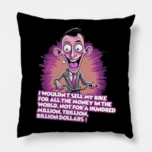 Pee Wee Herman Adventures Pillow