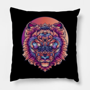 Fortune Tiger Pillow