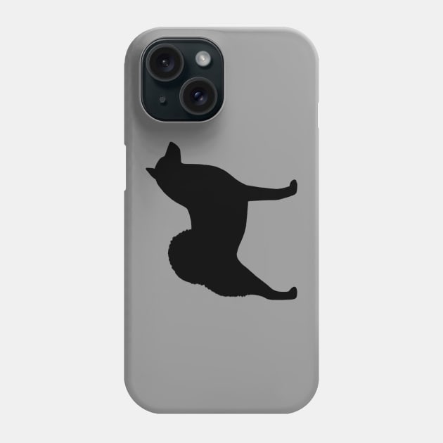 Finnish Spitz Silhouette Phone Case by Coffee Squirrel