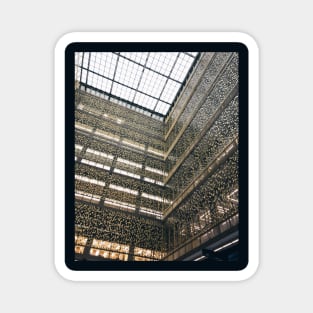 Bobst Library NYU Geometric Architecture Magnet