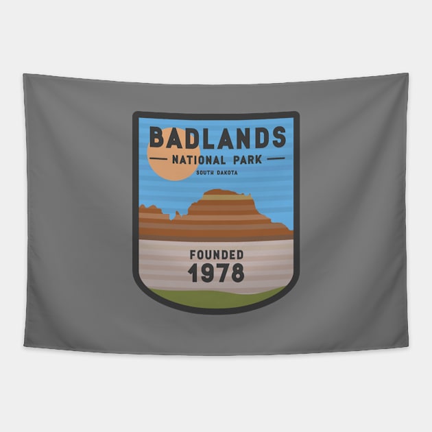 Badlands National Park Tapestry by deadright