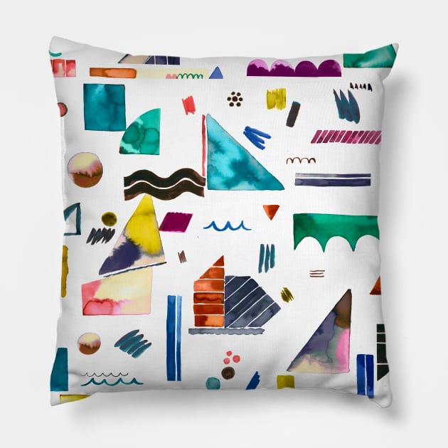 Sailing Boats Pillow by ninoladesign