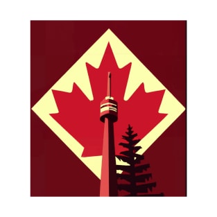 Canada Propaganda Poster T-Shirt